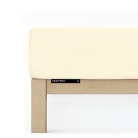 Schlafgut Schlafgut Badstof Hoeslaken S - 90x190 - 100x200 132 Yellow Light - thumbnail