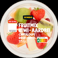 Jumbo Fruitmix Kiwi Aardbei Cantaloupe Druif Appel 175 g - thumbnail