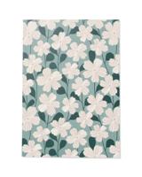 HEMA Schrift A4 gelinieerd bloemen (multi) - thumbnail