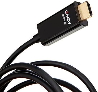 Lindy 40926 video kabel adapter 2 m DisplayPort HDMI Type A (Standaard) Zwart Lindy 40926 video kabel adapter 2 m DisplayPort HDMI Type A (Standaard) Zwart