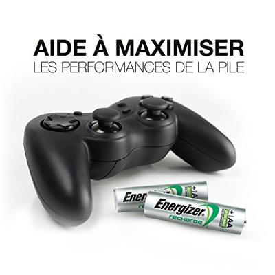 Energizer Pro ACU HR6 POW batterijlader + 2 AA 2000 mAh batterijen - thumbnail