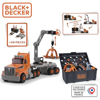 SMOBY - Black+Decker - DIY vrachtwagen + schroevendraaier - vanaf 3 jaar