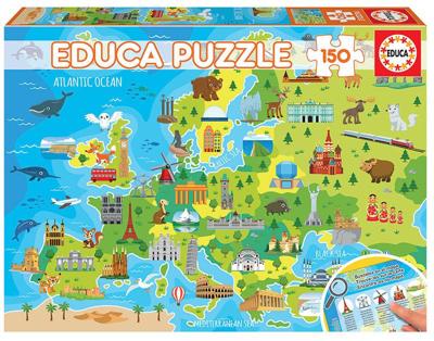 Kinderpuzzel Europe Map Educa (150 pcs)