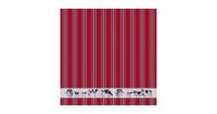 DDDDD Theedoek Friesian red 60x65cm 6st - thumbnail