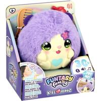 Jumbo Funtasy Family Knuffel Kiss Meez Hamster + Geluid - thumbnail
