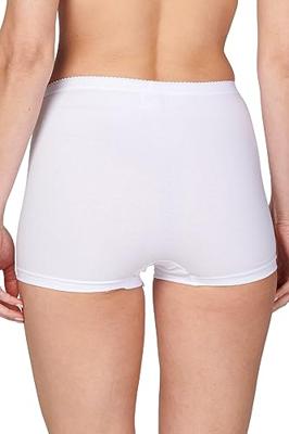 2-pack Panty softly - Dames short - Vrouwen onderbroek - ondergoed - katoen - Badstof kruisje