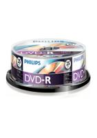Philips DVD-R blanco (4,7 GB gegevens/120 minuten video, 16x High Speed opname, 25 spindel) - thumbnail
