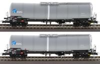 Roco 77463 H0 2-delige set ketelwagens van de GATX - thumbnail