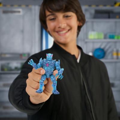 MrBeast Lab Hybrid Spider vs Energy Panther actiefiguren