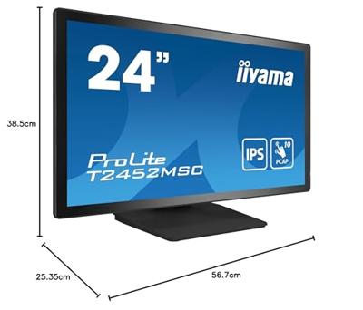 Iiyama ProLite T2452MSC-B1 monitor - thumbnail