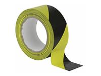 Showtec Showtec Floor-Marking tape 50 mm Zwart/geel - thumbnail