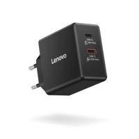 Lenovo G0A6065BEU USB-oplader 45 W, 18 W 2x USB-C Zwart Thuis, Binnen GaN - thumbnail