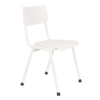 Zuiver Back to School stoel outdoor white - thumbnail
