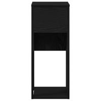 Computertorenstandaard met lade 30x44x74 cm zwart - thumbnail