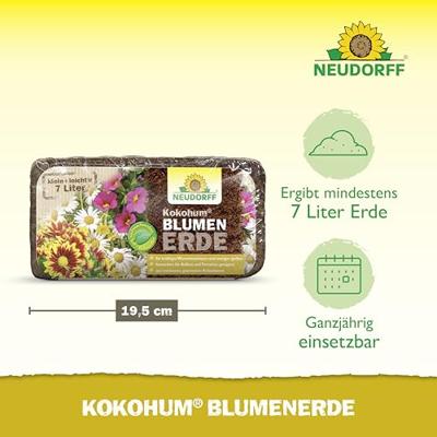 Neudorff 00270 Kokohum bloemenaarde 7 l