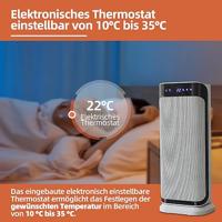 SHX Ventilatorkachel Zwart-wit - thumbnail