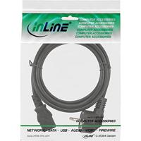 InLine 16652 electriciteitssnoer Zwart 1,8 m - thumbnail