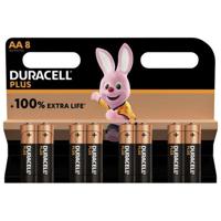 Batterij Duracell Plus 8xAA | 24 stuks - thumbnail