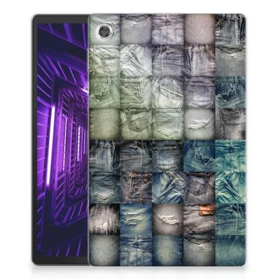Leuke Siliconen Hoes Lenovo Tab M10 Plus Spijkerbroeken Leuke Siliconen Hoes Lenovo Tab M10 Plus Spijkerbroeken