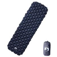 VidaXL Kampeermatras opblaasbaar 190x58x6 cm 1- persoons grijs - thumbnail