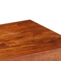 Bureau 110x50x76 cm massief acaciahout en sheesham afwerking - thumbnail