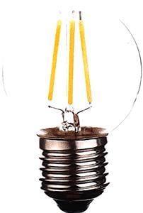 HP LED kogel E27 1-10W 2200K filament helder - LED7938