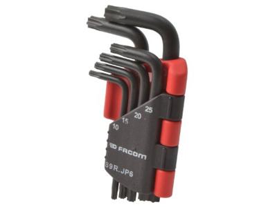 Facom 89.jp haakse inbussleutels torx in houder - 89R.JP6
