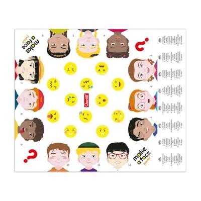 Quercetti maak een gezicht puzzel, 12dlg. Quercetti maak een gezicht puzzel, 12dlg.