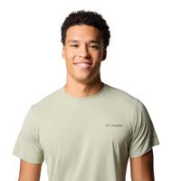 Columbia Zero Rules™ Light SS Crew T-shirt Heren Safari M - thumbnail