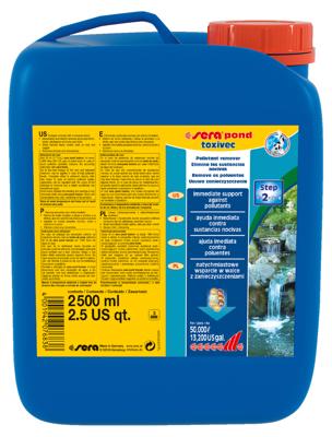 Sera Pond Toxin Remover 2500ml - Effectieve Waterzuiveraar & Visvriendelijk