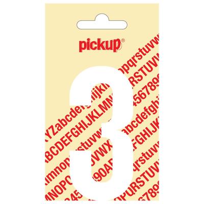 Plakcijfer Nobel Sticker cijfer 3 Pickup - Pickup