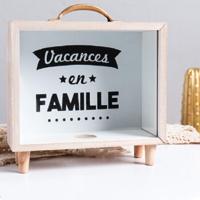 Creatieve houten kunst verse Piggy Bank slaapkamer Desktop Decoratie ornamenten Sundries opbergdoos stijl: omgaan met houten opbergdoos-B - thumbnail