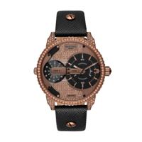 Horlogeband Diesel DZ7404 Leder Zwart 22mm - thumbnail