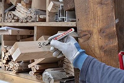Edding 3000 4-3000-1-1001 Permanent marker Zwart Watervast: Ja