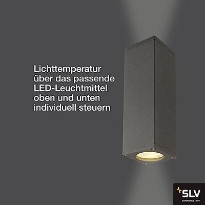 SLV WandlampTheo Up-Down antraciet - 1000330