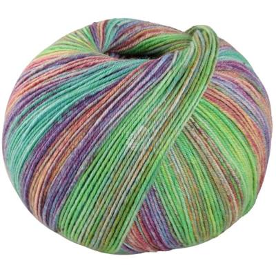 Lana Grossa Meilenweit 100 Seta Piano 3614 Meigroen/bes/geel/blauwviolet/opalgroen Lana Grossa Meilenweit 100 Seta Piano 3614 Meigroen/bes/geel/blauwviolet/opalgroen