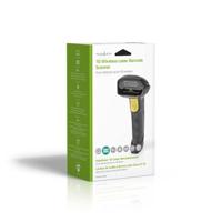 Nedis Barcodescanner | Laser | Draadloos | 1D Lineair | USB-dongle | 1 stuks - BSCNW1D100BK BSCNW1D100BK - thumbnail