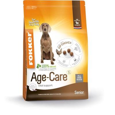 Fokker Age-Care Senior hondenvoer 2 x 13 kg Fokker Age-Care Senior hondenvoer 2 x 13 kg