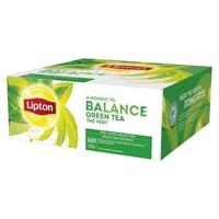 Thee lipton balance green tea 100x1.5gr | 12 stuks - thumbnail