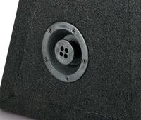 Sinuslive Car-HiFi luidspreker stekkerset 4 x 4 mm² Incl. inbouwbus, Verguld - thumbnail