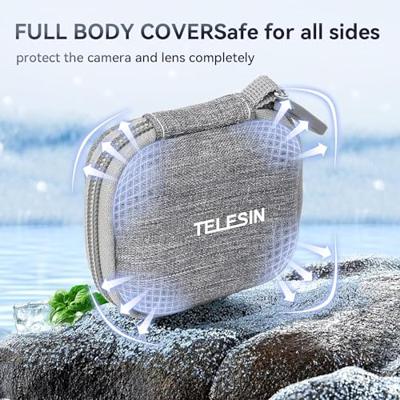Telesin opbergcase Hard Shell voor Insta360 GO 3 - Grijs