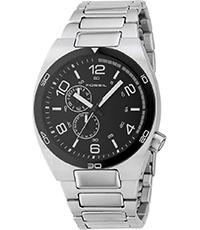 Horlogeband Fossil BQ9352 Roestvrij staal (RVS) Staal 22mm