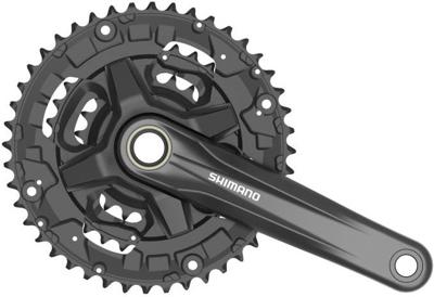 Shimano Crankstel 6/7/8 speed tourney fc-ty501 met 175mm crankarm 48 x 38 x 28t - zwart