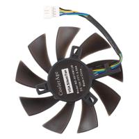 DC 12V 0.5A 4-pins mannelijke desktopcomputer Radiator Cooling Fan CPU koelventilator Diameter: 8 5 mm - thumbnail
