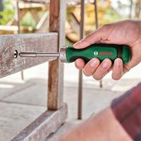 Bosch Groen Bitschroevendraaier en 12 bits - 1600A02BX2 - thumbnail