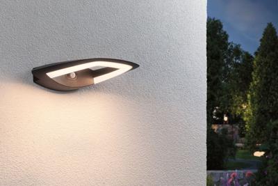 Paulmann Akena 94838 LED-buitenlamp (wand) LED LED vast ingebouwd 11 W Antraciet