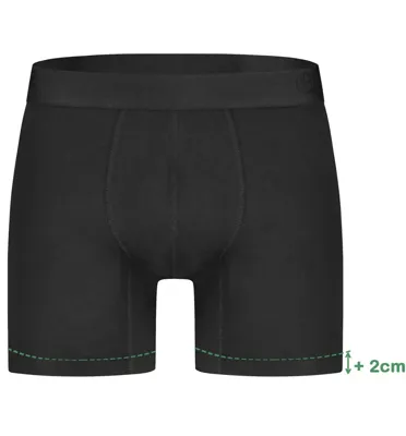 3-pak heren boxershorts - Rico - Bamboe ondergoed heren - Onderbroek lange pijpjes - Huidvriendelijk