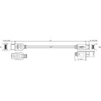 LogiLink CH0022 HDMI/HDMI-mini kabel 1,5m - thumbnail