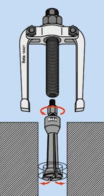 Beta 1545/C5M Trekkerset | Trekker 1542/1 met 5 binnentrekkers - 015450011