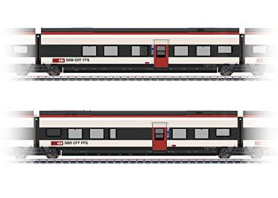 Märklin 43461 H0 aanvullingsset 1 voor de Giruno van de SBB B(B11) 2e klas en C(B10) 2e klas Märklin 43461 H0 aanvullingsset 1 voor de Giruno van de SBB B(B11) 2e klas en C(B10) 2e klas